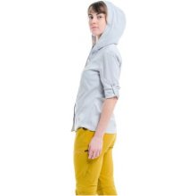 Turbat Wmn shirt Maya Hood glacier gray M