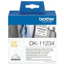 Brother DK-11234 printer label White...