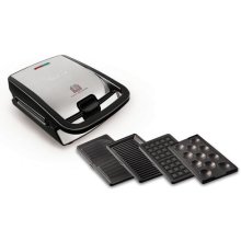TEFAL SW854D sandwich maker 700 W Black...