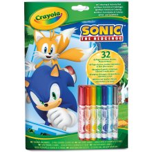 Crayola SONIC Värvimis- ja tegevusraamat