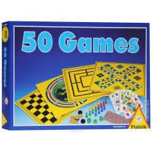 PIATNIK Lauamängude komplekt 50 mängu