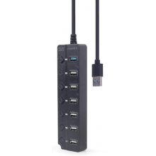 GEMBIRD UHB-U3P1U2P6P-01 interface hub USB...