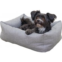 KERBL Ely Pet Bed - Grey-Turquoise - 85 x 70...