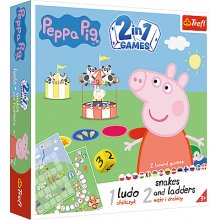 TREFL PEPPA PIG Настольная игра 2 в 1 Свинка...