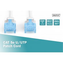 DIGITUS CAT 5e U-UTP patch cable 10m white