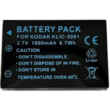 Kodak, battery KLIC-5001, DB-L50