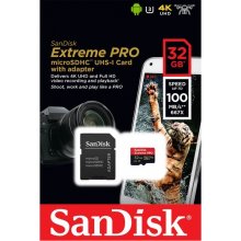 SANDISK Extreme PRO microSDHC 32 GB