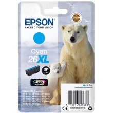 Tooner Epson Polar bear Singlepack Cyan 26XL...