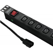 Qoltec 53998 Power strip for RACK 19" | 1U |...