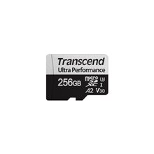 TRANSCEND SD microSD Card 256GB SDXC USD340S...