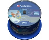 Диски VERBATIM 1x50 BD-R Blu-Ray 25GB 6x...