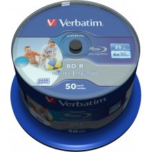Verbatim BD-R 25GB, Blu-ray blanks (6x, 50...