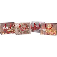 Home4you Gift bag SPARKS-1, 18x24x10cm, red...