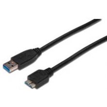 DIGITUS USB 3.0 CON.CAB MICRO USB 0.25M USB...