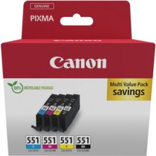 Тонер Canon CLI 551 BK/C/M/Y Multipack Sort...