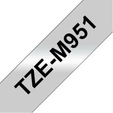 Brother TZE-M951 label-making tape Black on...
