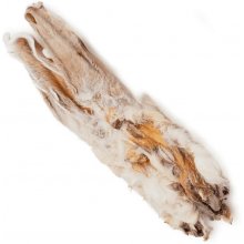 UNISZKI Rabbit ear with fur - treat for dogs...