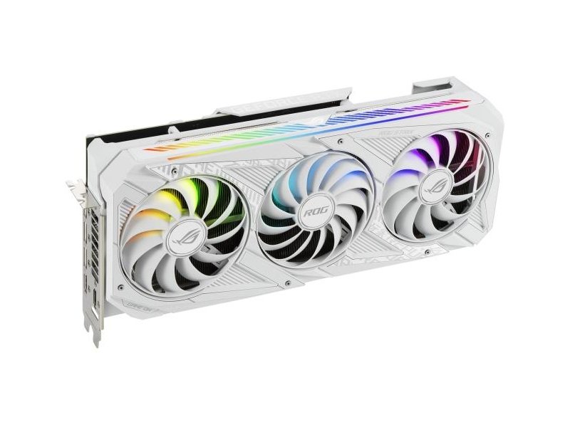 Asus Rog Strix Rtx3080 O10g White 10gb Hdmi Dp Active 90yv0fa5 M0nm00 01 Ee