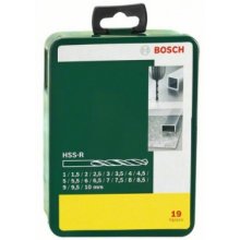 BOSCH HSS-R-Metal drill bit - set 19 pieces