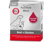 Platinum Menu - Dog - Beef & Chicken - 375g
