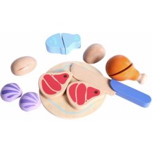 IWood Meat Kitchen Toys wooden
