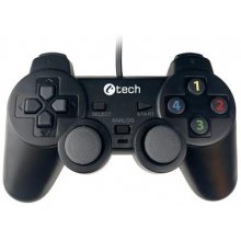 Джойстик C-TECH CALLON Black USB Gamepad...