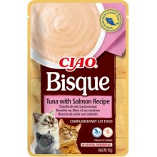 INABA Ciao Bisque Tuna with Salmon - cat...