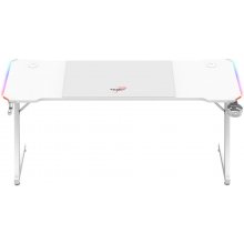 Huzaro Hero 4.8 White RGB - gaming desk