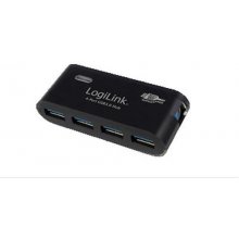 LOGILINK USB 3.0 4x 5000 Mbit/s Black