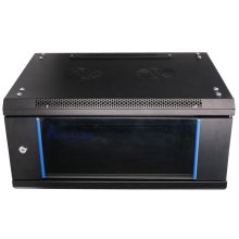 Extralink Rackmount cabinet 4U 600x450 Black...