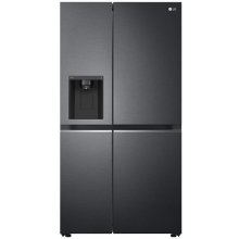 LG Refrigerator SBS 179cm, matte black