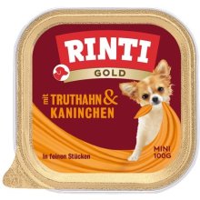 RINTI Gold Mini Turkey with rabbit - wet dog...
