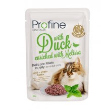 Profine Cat Pouch Duck in Jelly влажный корм...
