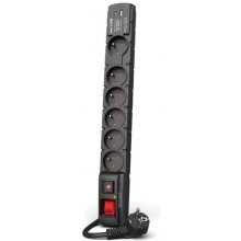 ИБП ACAR W2436 surge protector Black 6 AC...