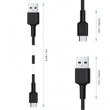 Aukey CB-CA2 OEM nylon Quick Charge USB...