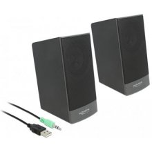 DELOCK stereo 2.0 PC Lautsprecher 3,5mm...