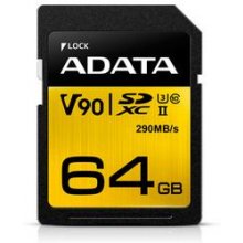Mälukaart ADATA Premier ONE 64 GB SDXC...