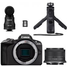 Fotokaamera CANON EOS R50, Black + RF-S...