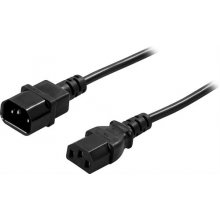 Deltaco extension cable, straight IEC 60320...