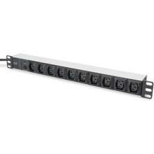 UPS Digitus aluminum outlet strip, 10...