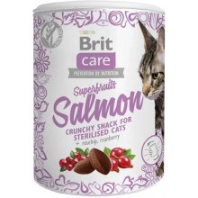 Brit Care Cat Snack SuperFruits Salmon 100g