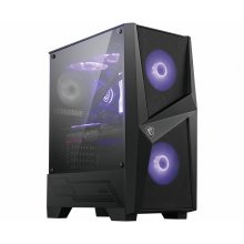Msi MAG FORGE 100M PC Case, Mid-Tower, USB...