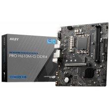 MSI PRO H610M-G DDR4 motherboard Intel H610...
