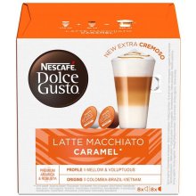 Nescafe Coffee capsules DG Caramel Latte...
