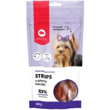 MACED Duck breast strips S - dog treat - 60g