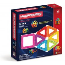 MAGFORMERS Magnetkonstruktori komplekt, 14...