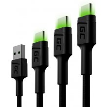 Green Cell GREENCELL 3x Cable GC Ray USB-C...