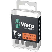 Wera 851/4 IMP DC PH DIY screwdriver bit 5...