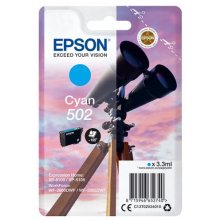 Тонер EPSON Patrone 502 cyan T02V2