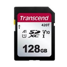 Флешка Transcend TS128GSDC420T memory card